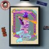 Lainey Wilson New York City 2025 Gig Poster At Madison Square Garden On October 10 2025 Home Decor Poster Canvas