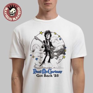 Paul McCartney Got Back Tour 2025 Merch Illustration Funny T-Shirt