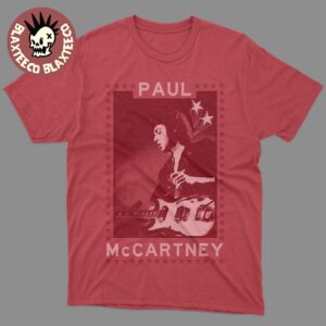Paul McCartney Got Back Tour 2025 Merch Performing Live On Stage Photo Women’s T-Shirt