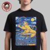 Phish Alpharetta Georgia 2025 Venue Poster At Ameris Bank Amphitheatre On September 16 17 2025 Unisex T-Shirt