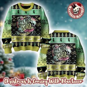 Pierce The Veil Alien California Holiday Ugly Christmas Sweater