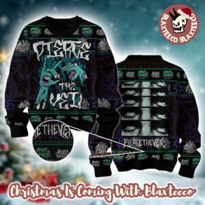Pierce The Veil Eye Roller 2025 Ugly Christmas Sweater