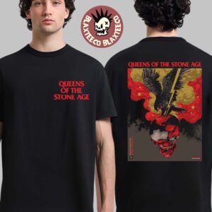 Queens Of The Stone Age Chicago Illinois 2025 Event Tee At The Chicago Theatre On October 2 2025 Two Sided T-Shirt