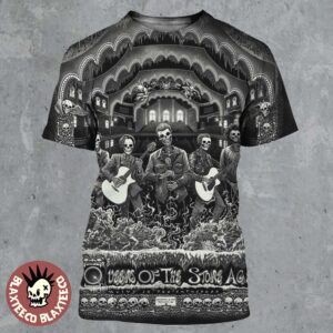 Queens Of The Stone Age Toronto Ontario Canada 2025 Venue Poster Live In The Catacombs On October 5 2025 All Over Print Shirt