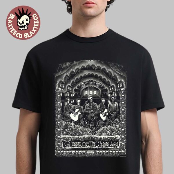 Queens Of The Stone Age Toronto Ontario Canada 2025 Venue Poster Live In The Catacombs On October 5 2025 Essentials T-Shirt