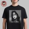 Ace Frehley The Wild Spaceman Of Kiss 1951-2025 Tribute Photo By Rolling Stone Magazine T-Shirt