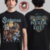 Sabaton Legends Jeanne d’Arc Napoleon Caesar Miyamoto Musashi And Genghis Khan Legends Never Die Vault Of Legends T-Shirt