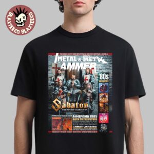 Sabaton On The Cover Of Metal Hammer Greece October Issue 2025 The Spirit Carries On Essentials T-Shirt