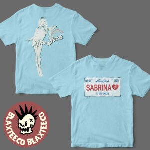 Sabrina Carpenter New York City 2025 Exclusive Merch Tee At The Madison Square Garden Shows On October 26 28 29 31 And November 1 2025 T-Shirt Sabrina Carpenter New York City 2025 Exclusive Merch Tee At The Madison Square Garden Shows On October 26 28 29 31 And November 1 2025 T-Shirt