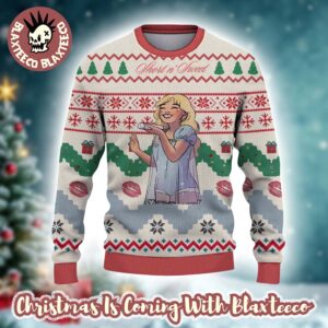 Sabrina Carpenter Short N Sweet Holiday 2025 Knitted Christmas Sweater Sabrina Carpenter Short N Sweet Holiday 2025 Knitted Christmas Sweater