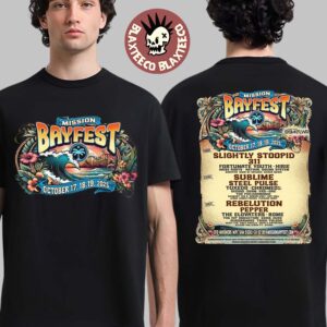 San Diego Bayfest 2025 Official Lineup In San Diego California On October 17 18 19 2025 Two Sided T-Shirt