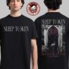 Beast In Black European Tour 2025 Merch Tee Flamming Warrior Beast With Dates Back Two Sided T-Shirt