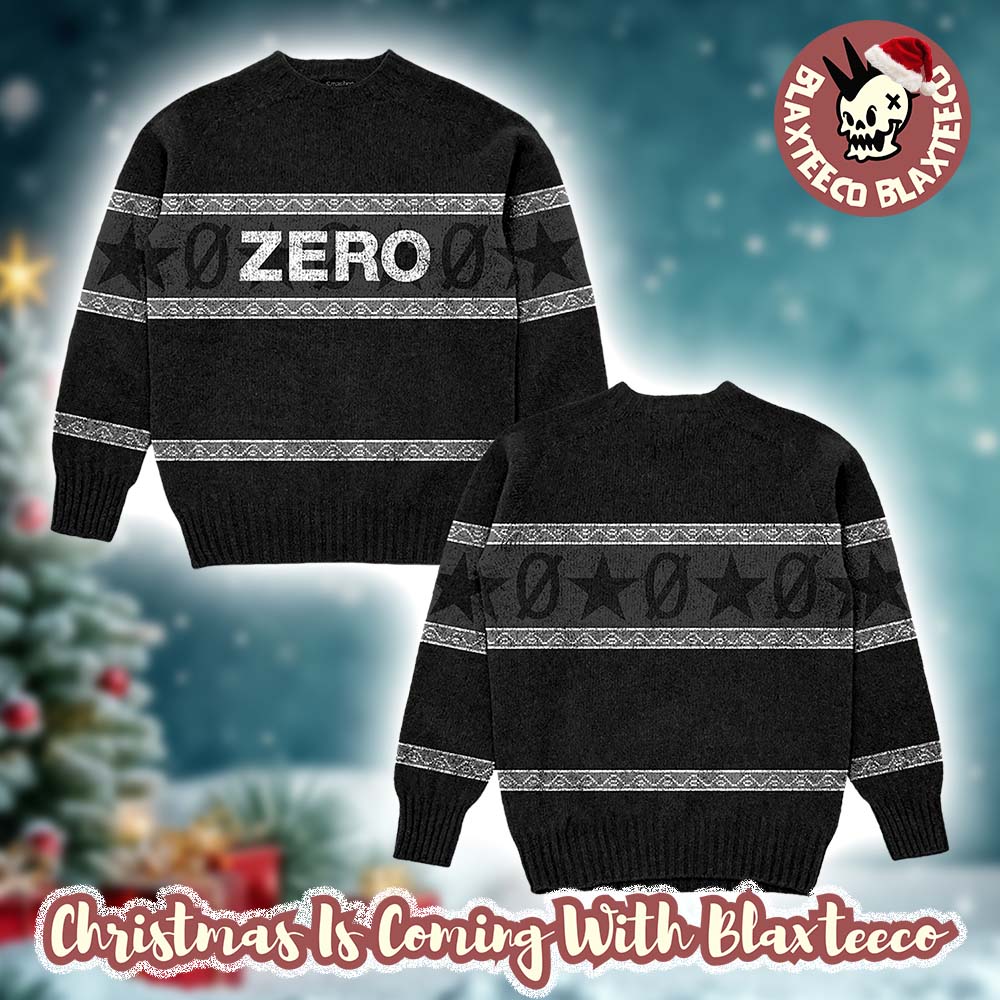 Smashing Pumpkins Zero Holiday Black Ugly Christmas Sweater Smashing Pumpkins Zero Holiday Black Ugly Christmas Sweater