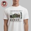 Queens Of The Stone Age Milan Italy 2025 Venue Poster At Teatro Lirico Giorgio Gaber On October 18 2025 Alive In The Catacombs Tour Two Sided T-Shirt