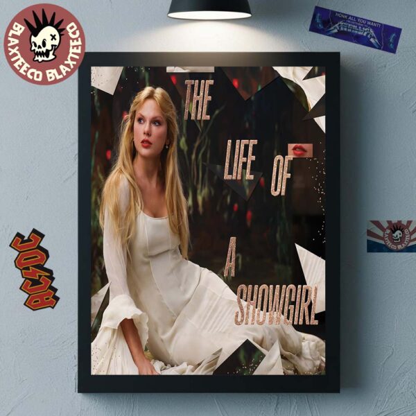 Taylor Swift The Life Of A Showgirl Alone In My Tower Acoustic Version Cover Art Home Decor Poster Canvas