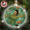 Taylor Swift The Life Of A Showgirl The Tiny Bubbles In Champagne Vinyl Collection Cover Christmas Tree Decorations For Swifties Ornament