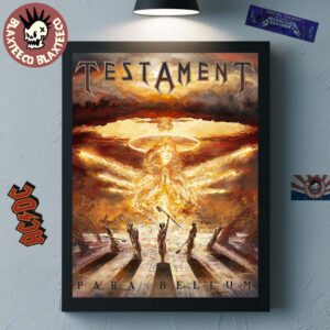 Testament Para Bellum Album Cover Art Home Decor Poster Canvas