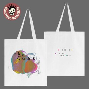 The Cure Mixes Of A Lost World Merch White Tote Bag