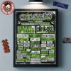 Paul McCartney Got Back 25 Albuquerque New Mexico 2025 Event Poster At Isleta Amphitheater On October 7 2025 Poster Canvas