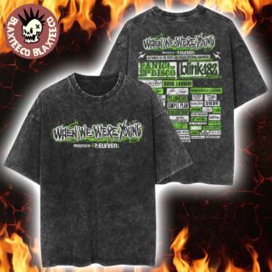 When We Were Young 2025 Festival Day 2 Presented By 7 Eleven Lineup In Las Vegas NV At Las Vegas Festival Grounds On October 19 2025 Vintage Washed T-Shirt