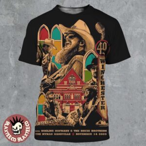49 Winchester Nashville Tennessee 2025 Night 1 Event Poster At The Ryman On November 14 2025 All Over Print Shirt
