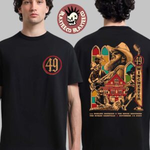 49 Winchester Nashville Tennessee 2025 Night 1 Event Poster At The Ryman On November 14 2025 Two Sided T-Shirt