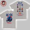 ACDC Edinburgh PWR Up Tour In Scotland At Murrayfield Stadium On August 21 2025 Event Tour T-Shirt ACDC Edinburgh PWR Up Tour In Scotland At Murrayfield Stadium On August 21 2025 Event Tour T-Shirt
