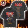 ACDC Australia PWR Up Tour 2025 Official Exclusive Vintage Washed T-Shirt