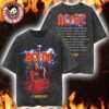ACDC PWR Up Australia 2025 Angus Young Electric PWR UP Tour Retro Washed T-Shirt