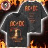 ACDC PWR Up Australia 2025 Hells Bells Lightning PWR UP Tour Washed Tee