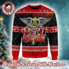 Aerosmith Band Pixel Style Knitted Ugly Christmas Sweater
