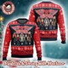 Aerosmith Classic Logo Personalized Knitted Black Ugly Christmas Sweater 2025
