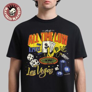 All Time Low When We Were Young Festival 2025 Exclusive Merch Tee On October 17 18 19 2025 In Las Vegas T-Shirt