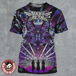 Babymetal Los Angeles Concert Poster At Intuit Dome Special Arena Show In US Pop Up Shop On November 1 2025 All Over Print Shirt