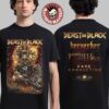 Beast In Black European Tour 2025 Merch Tee Cyber Apocalypse Two Sided T-Shirt