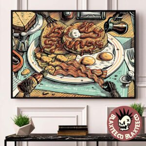 Billy Strings Albany New York 2025 Event Poster At MVP Arena On November 12 2025 Home Decor Poster Canvas