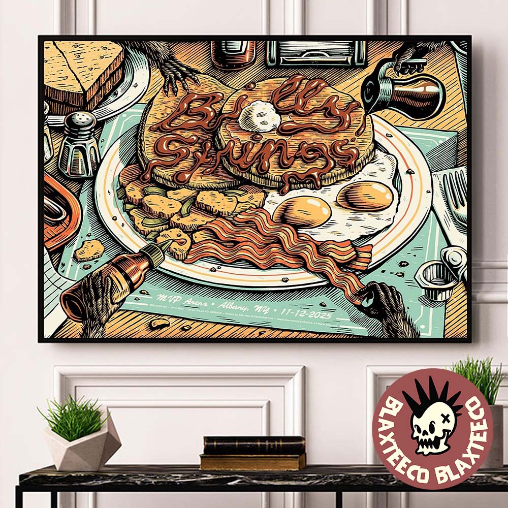 Billy Strings Albany New York 2025 Event Poster At MVP Arena On November 12 2025 Home Decor Poster Canvas Billy Strings Albany New York 2025 Event Poster At MVP Arena On November 12 2025 Home Decor Poster Canvas