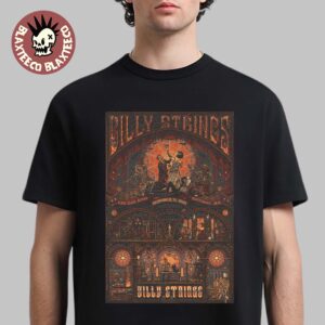 Billy Strings Baltimore Maryland 2025 Dual Night Combined Venue Poster At CFG Bank Arena On October 31 And November 1 2025 T-Shirt