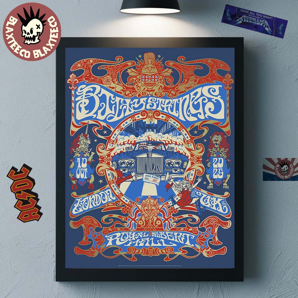 Billy Strings London UK 2025 Venue Poster At Royal Albert Hall On October 10 2025 Home Decor Poster Canvas Billy Strings London UK 2025 Venue Poster At Royal Albert Hall On October 10 2025 Home Decor Poster Canvas