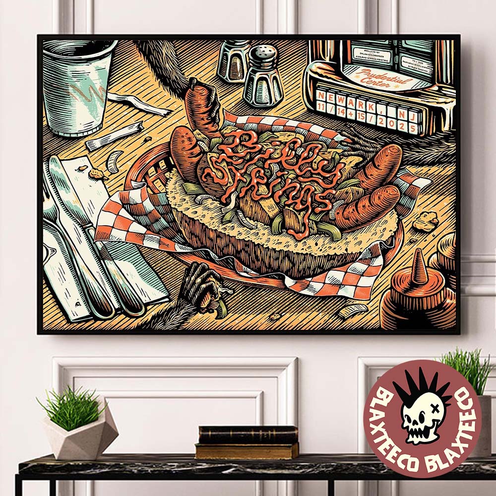 Billy Strings Newark New Jersey 2025 Event Poster At Prudential Center On November 14-15 2025 Home Decor Poster Canvas Billy Strings Newark New Jersey 2025 Event Poster At Prudential Center On November 14-15 2025 Home Decor Poster Canvas
