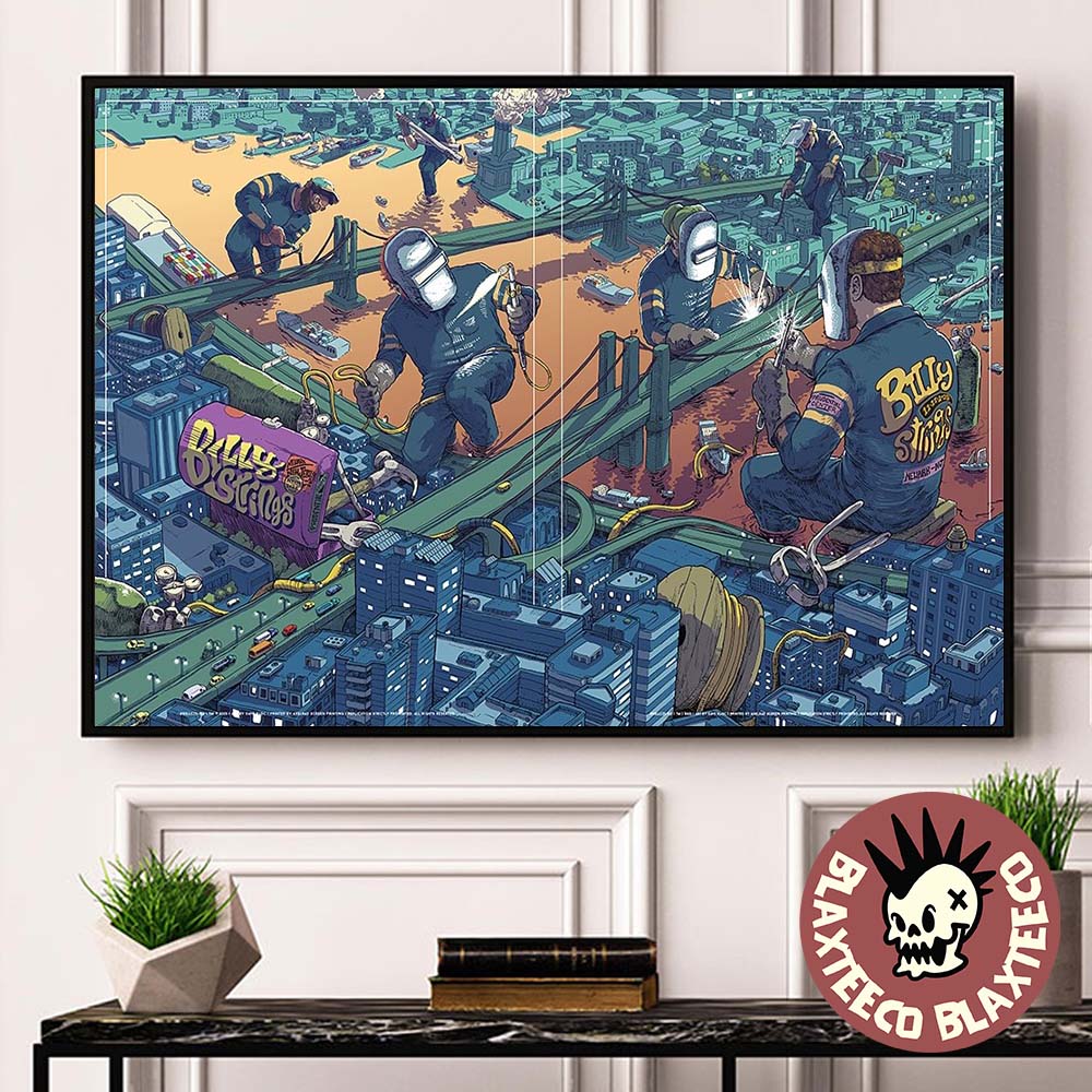 Billy Strings Newark New Jersey 2025 Night 1 And 2 Venue Combined Poster At Prudential Center On November 14 And 15 2025 Repairer Art Landscape Poster Canvas Billy Strings Newark New Jersey 2025 Night 1 And 2 Venue Combined Poster At Prudential Center On November 14 And 15 2025 Repairer Art Landscape Poster Canvas