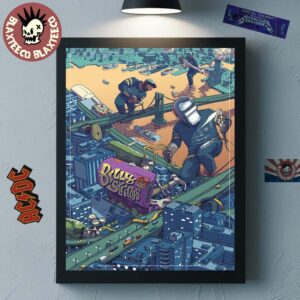 Billy Strings Newark New Jersey 2025 Night 1 Venue Poster At Prudential Center On November 14 2025 Repairer Art Home Decor Poster Canvas