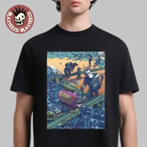 Billy Strings Newark New Jersey 2025 Night 1 Venue Poster At Prudential Center On November 14 2025 Repairer Art T-Shirt
