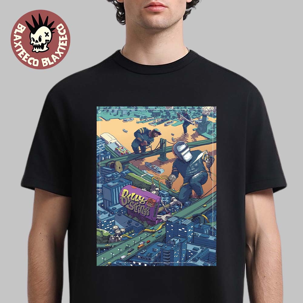 Billy Strings Newark New Jersey 2025 Night 1 Venue Poster At Prudential Center On November 14 2025 Repairer Art T-Shirt Billy Strings Newark New Jersey 2025 Night 1 Venue Poster At Prudential Center On November 14 2025 Repairer Art T-Shirt