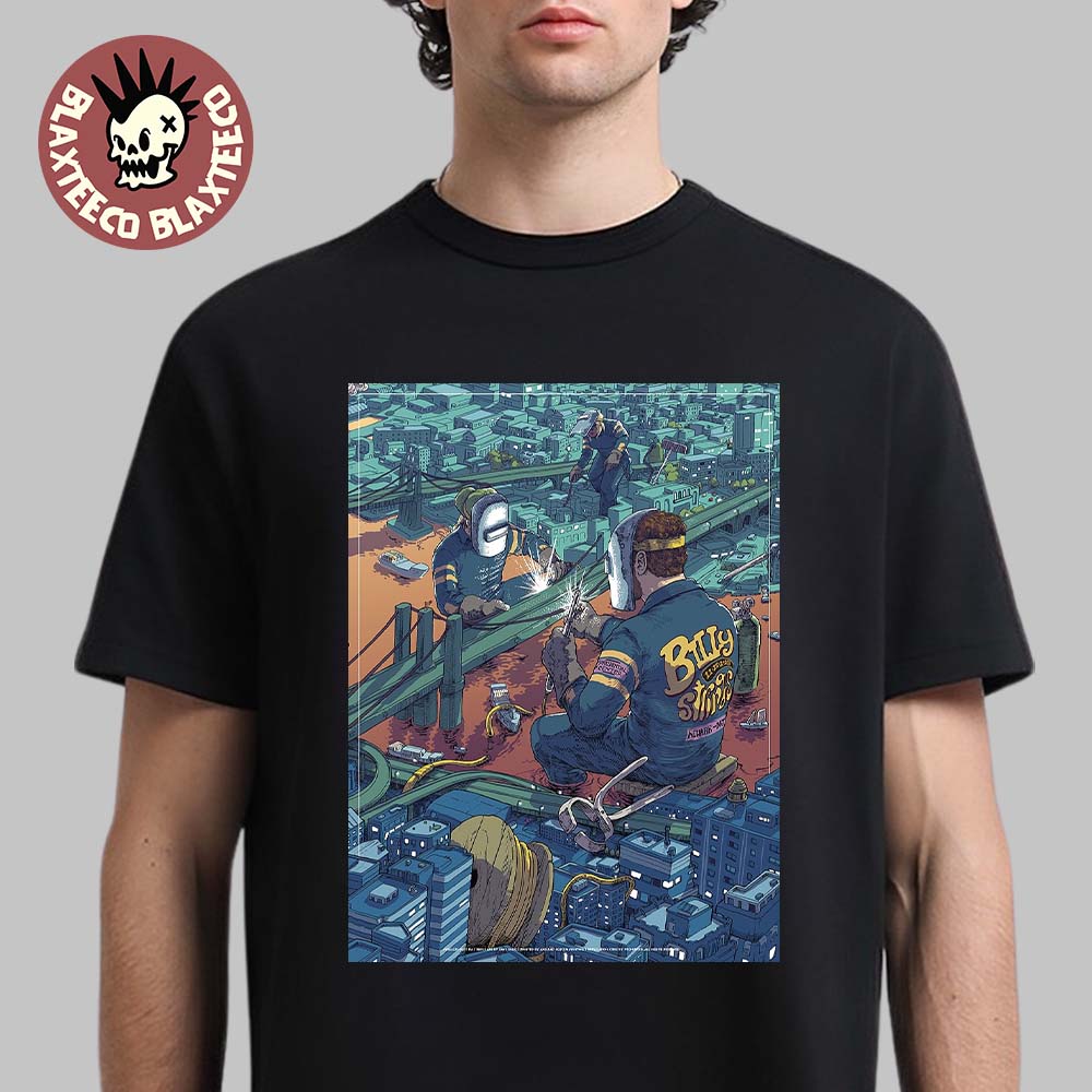 Billy Strings Newark New Jersey 2025 Night 2 Venue Poster At Prudential Center On November 15 2025 Repairer Art T-Shirt Billy Strings Newark New Jersey 2025 Night 2 Venue Poster At Prudential Center On November 15 2025 Repairer Art T-Shirt