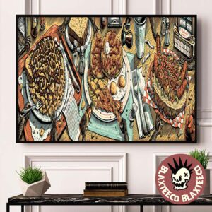 Billy Strings Rochester Albany New York And Newark New Jersey 2025 Tri State Area Triptych Combined Poster On November 11 12 And 14 15 2025