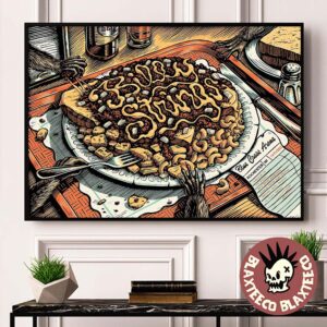 Billy Strings Rochester New York 2025 Event Poster At Blue Cross Arena On November 11 2025 Home Decor Poster Canvas