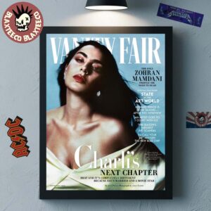 Charli XCX Graces The Cover Of Vanity Fair Magazine November 2025 Chari’s Next Chapter Home Decor Poster Canvas