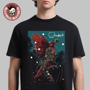 Clutch Berlin Germany 2025 Gig Poster At Huxelys Neue Welt On December 3 2025 T-Shirt