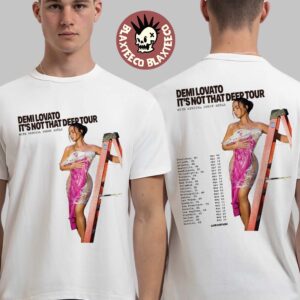 Demi Lovato It’s Not That Deep North American 2026 Tour Schedule City Dates Two Sided T-Shirt